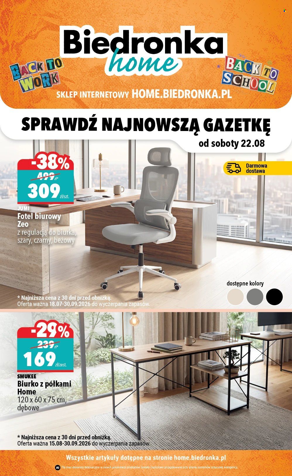 Gazetka Biedronka - 22.08.2026 - 13.09.2026. Strona 1