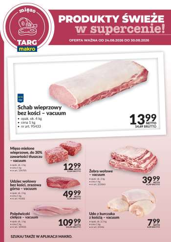 Gazetka Makro - 24.08.2026 - 30.08.2026.