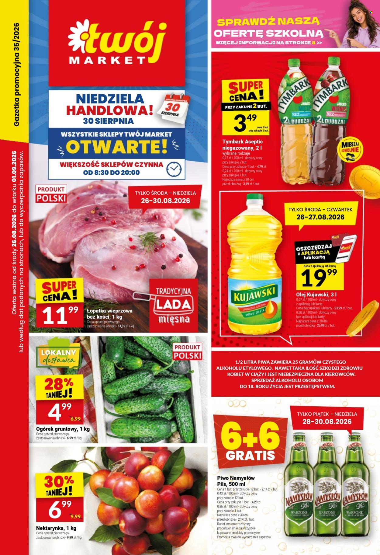 Gazetka Twój Market - 26.08.2026 - 1.09.2026. Strona 1