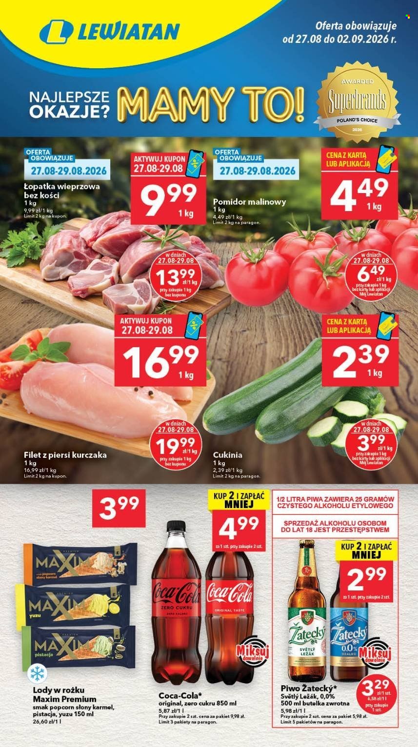 Gazetka Lewiatan - 27.08.2026 - 2.09.2026. Strona 1