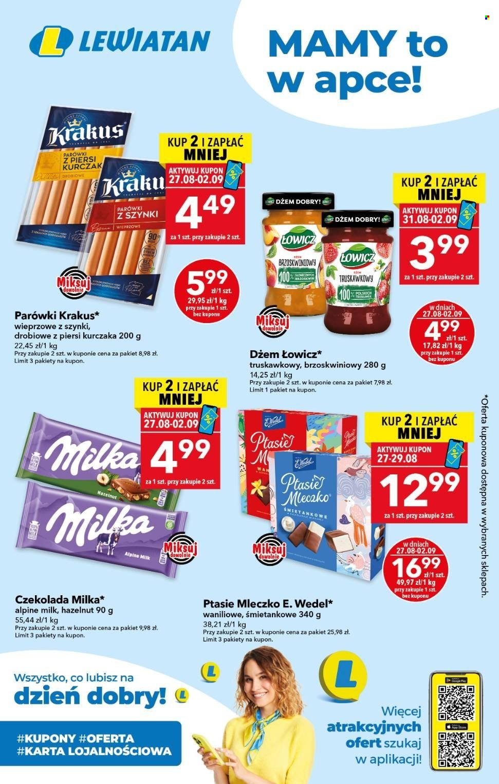 Gazetka Lewiatan - 27.08.2026 - 2.09.2026. Strona 1