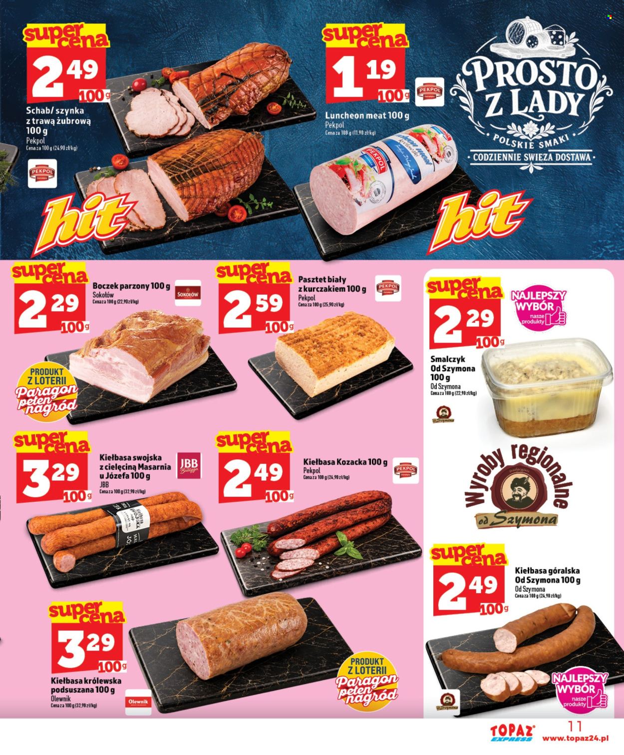 Gazetka Topaz - 27.08.2026 - 2.09.2026. Strona 11