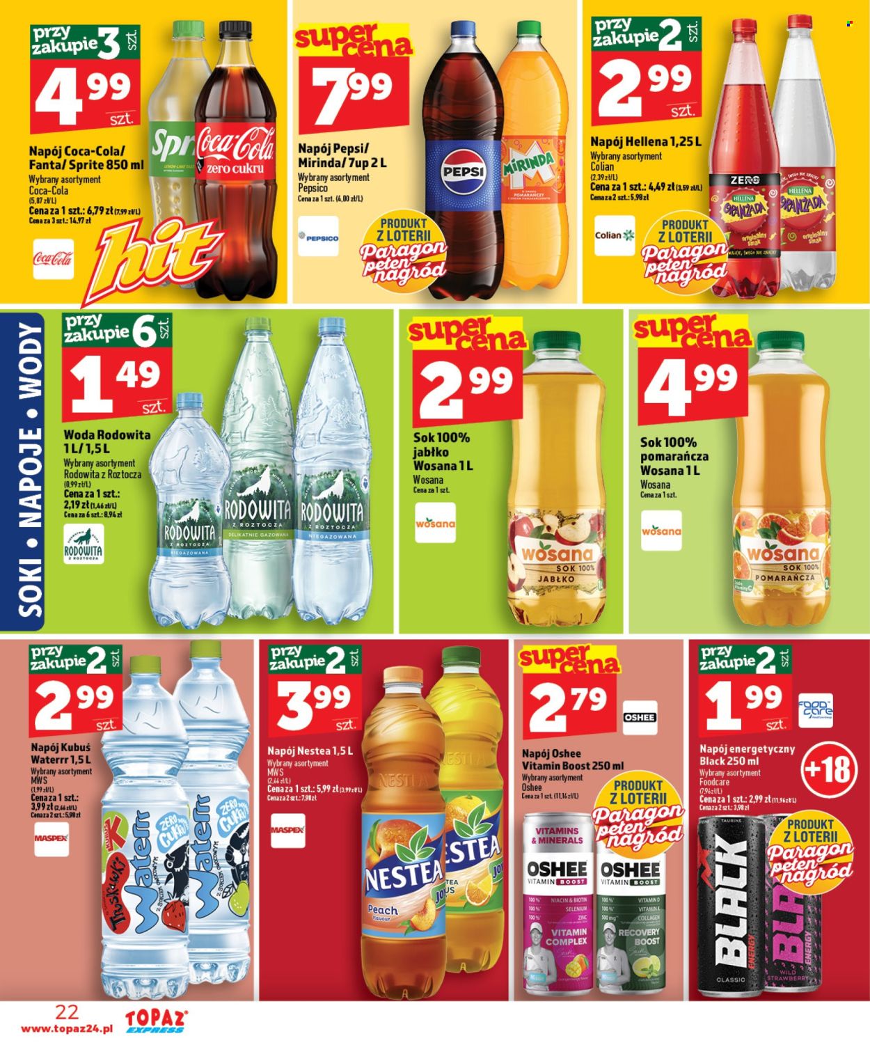 Gazetka Topaz - 27.08.2026 - 2.09.2026. Strona 22