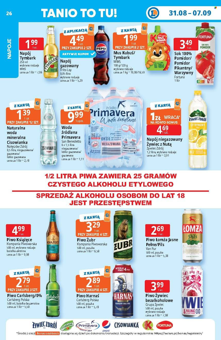 Gazetka E.Leclerc - 31.08.2026 - 7.09.2026. Strona 26