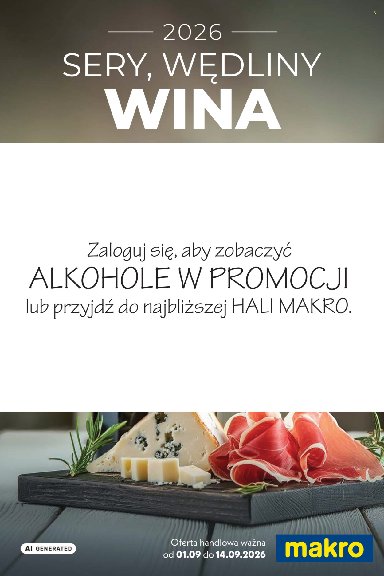 Gazetka Makro - 1.09.2026 - 14.09.2026. Strona 1