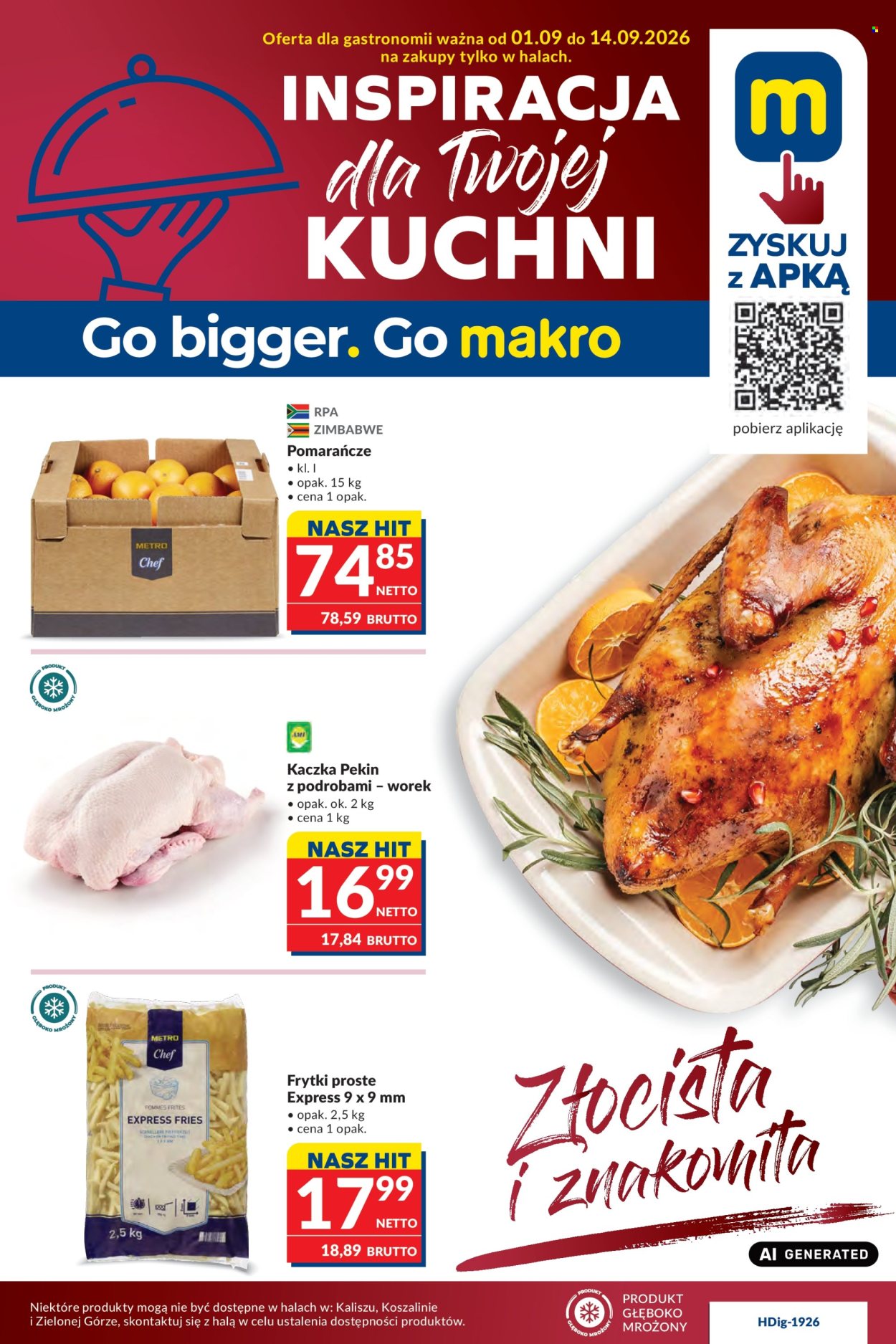Gazetka Makro - 1.09.2026 - 14.09.2026. Strona 1