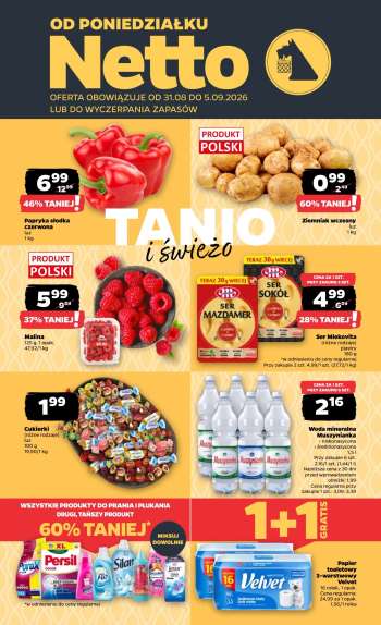 Gazetka Netto - 31.08.2026 - 5.09.2026.