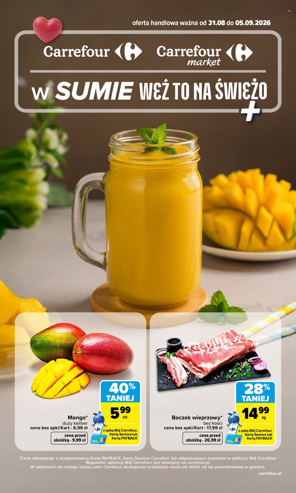 Gazetka Carrefour - 31.08.2026 - 5.09.2026. Strona 1