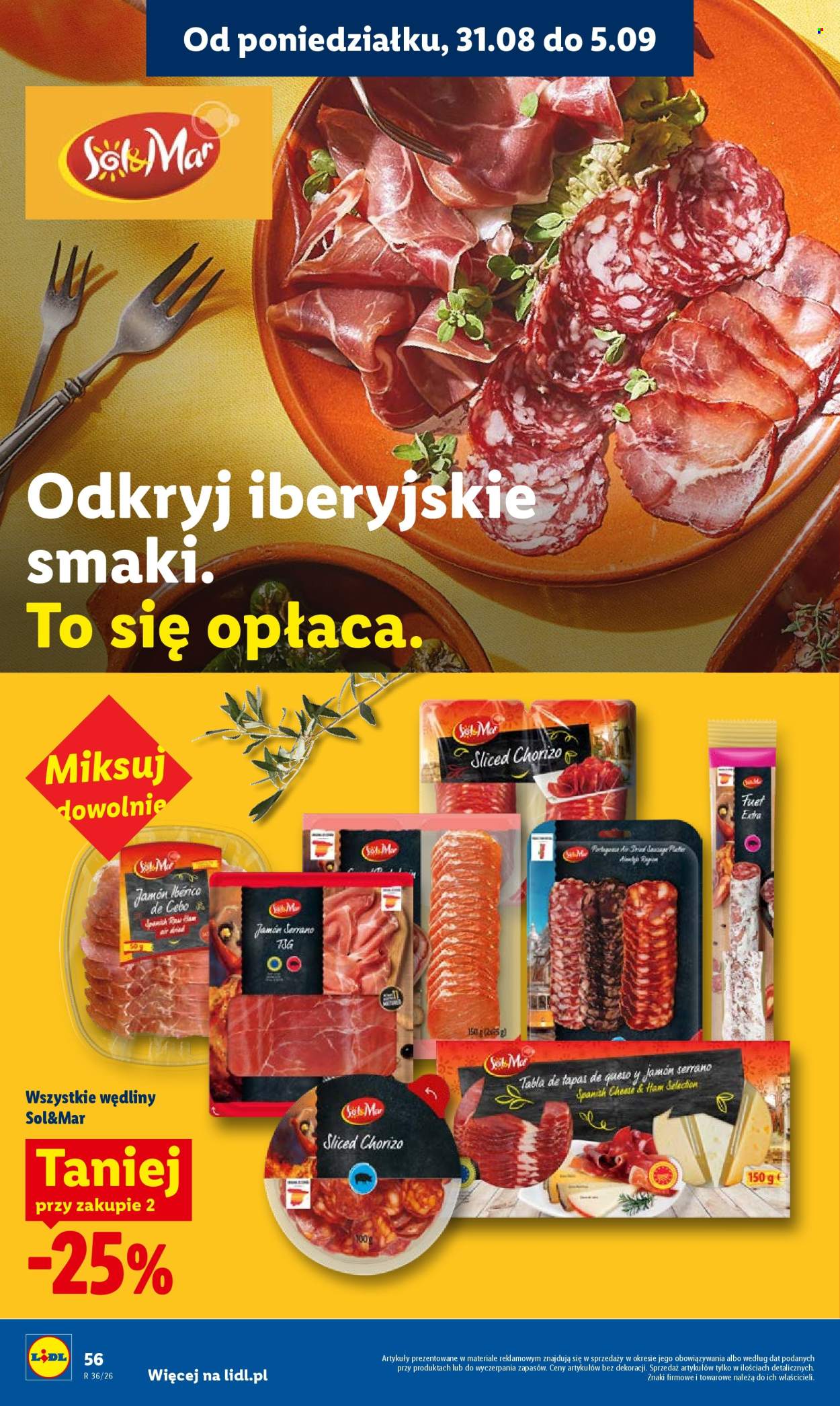 Gazetka Lidl - 31.08.2026 - 2.09.2026. Strona 56