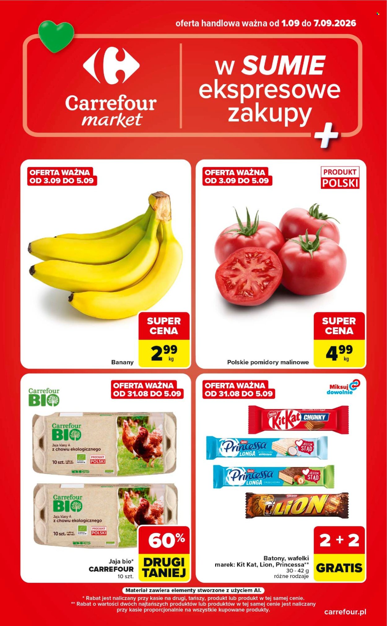 Gazetka Carrefour Market - 1.09.2026 - 7.09.2026. Strona 1