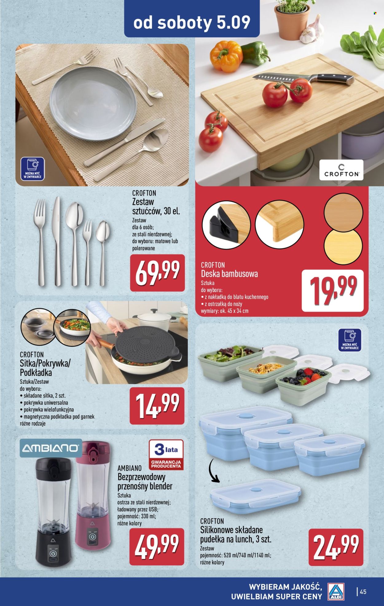 Gazetka ALDI - 31.08.2026 - 5.09.2026. Strona 45