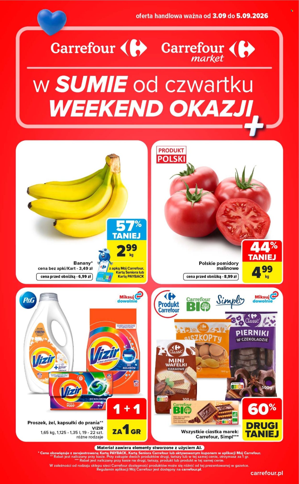 Gazetka Carrefour - 3.09.2026 - 5.09.2026. Strona 1