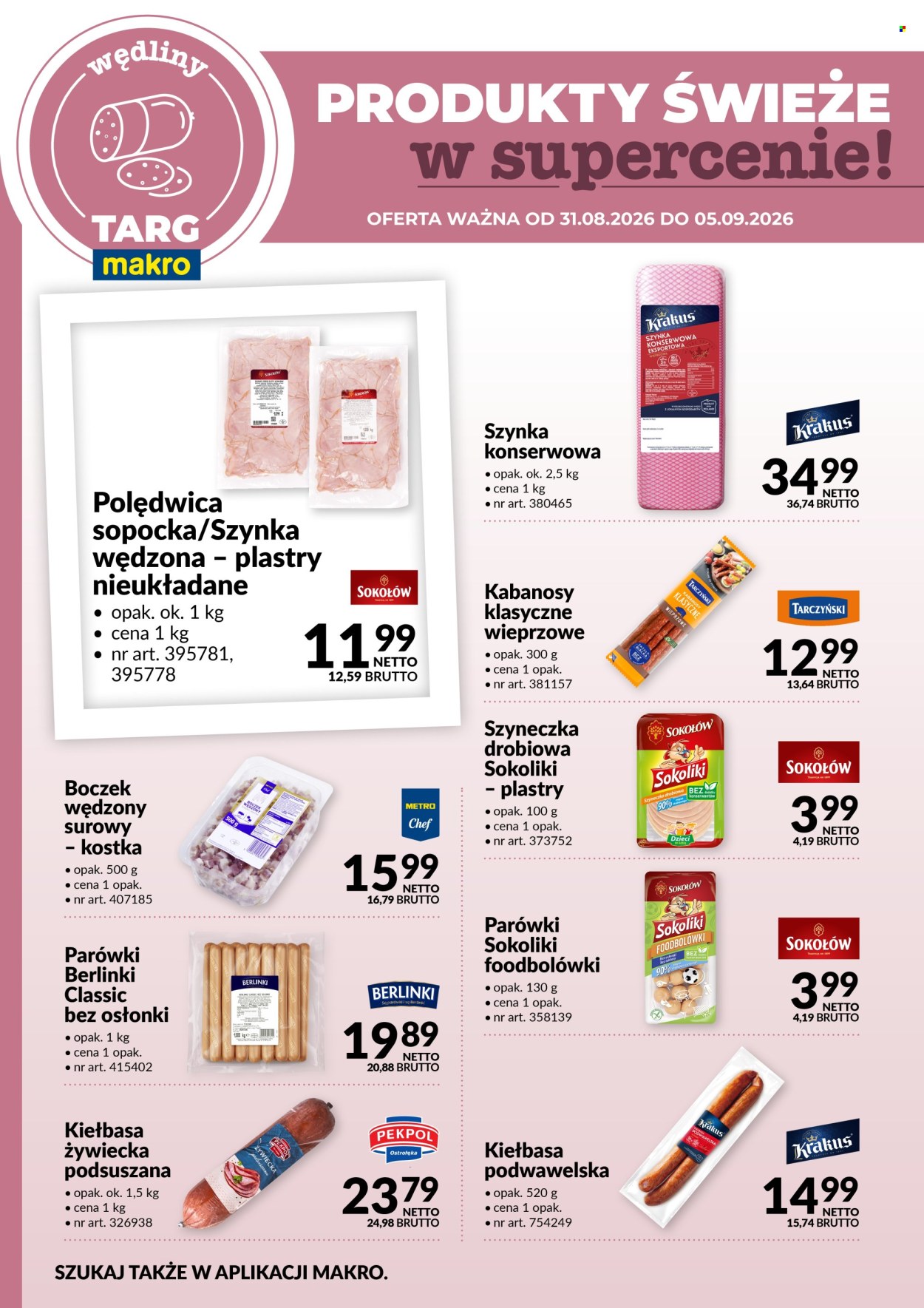 Gazetka Makro - 31.08.2026 - 5.09.2026. Strona 2