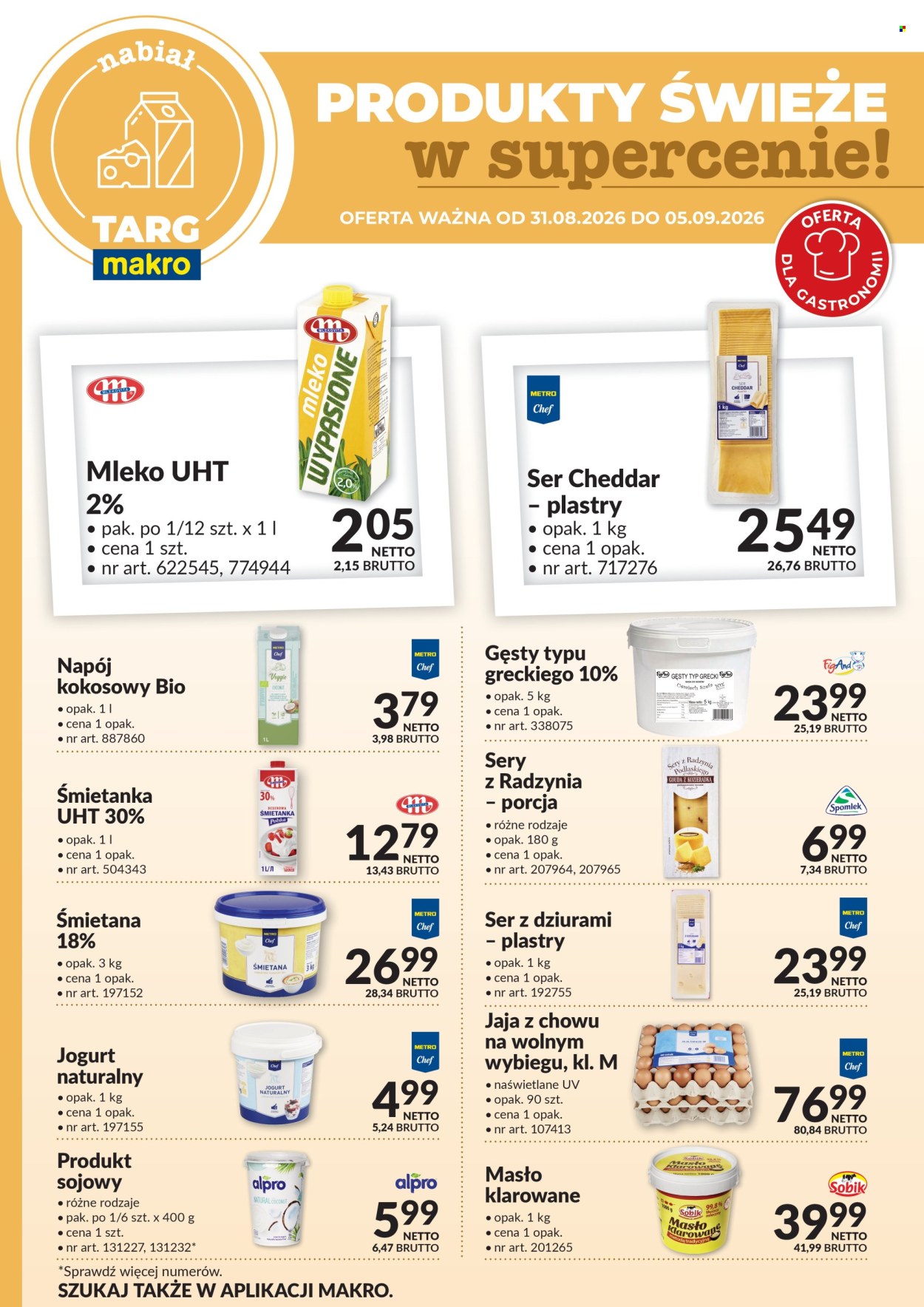 Gazetka Makro - 31.08.2026 - 5.09.2026. Strona 3