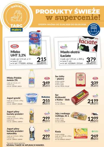 Gazetka Makro - 31.08.2026 - 5.09.2026.