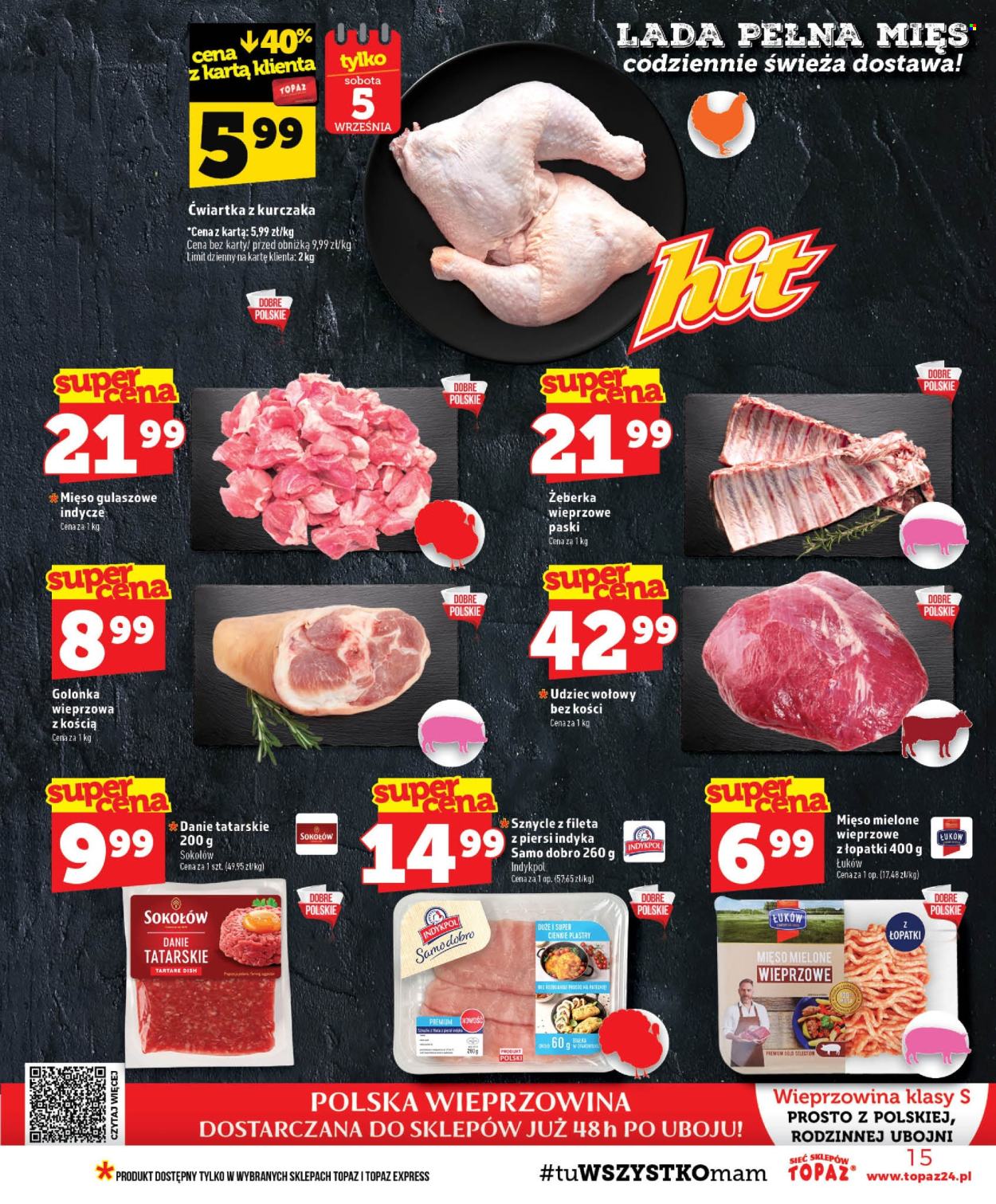 Gazetka Topaz - 3.09.2026 - 9.09.2026. Strona 15