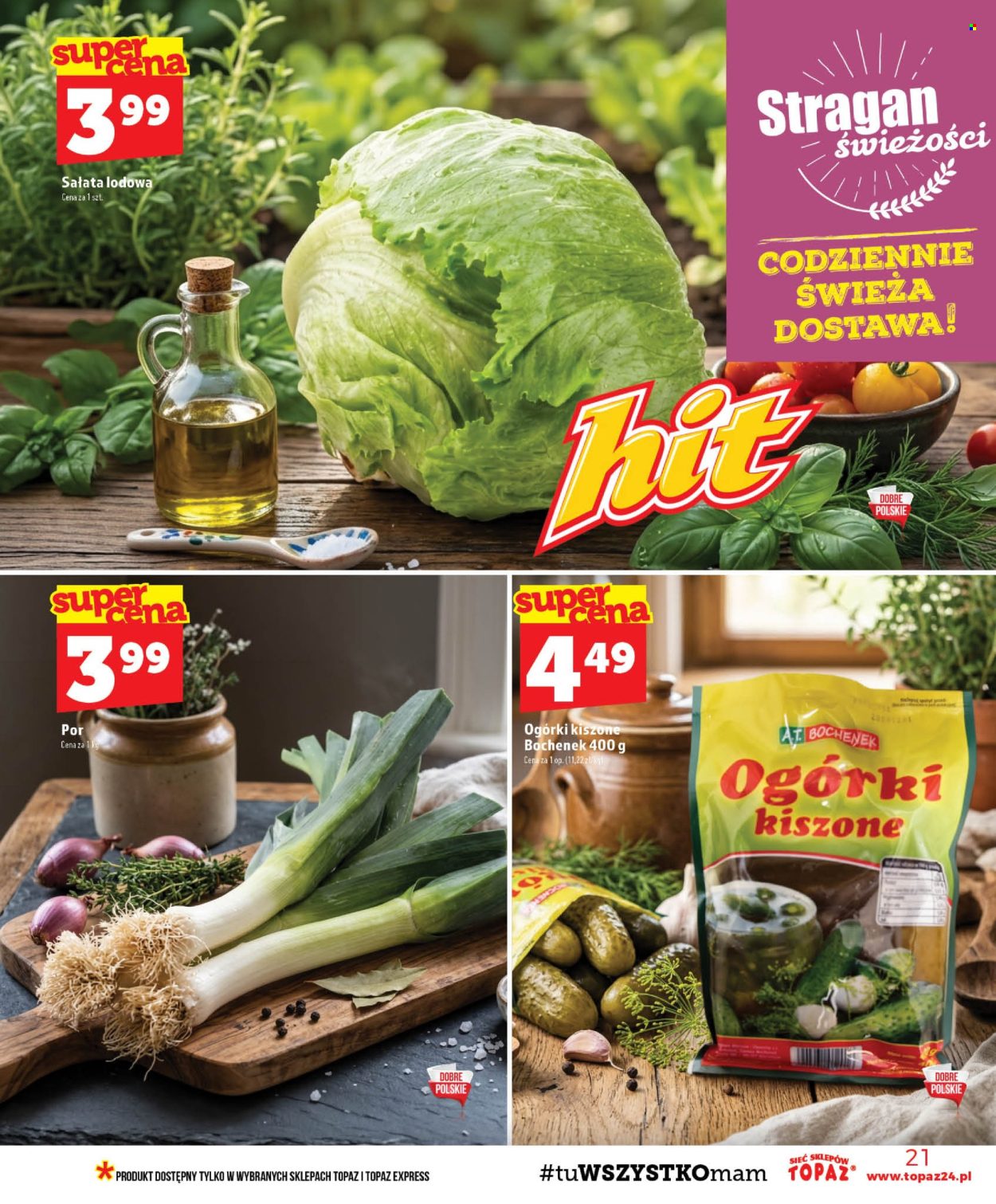 Gazetka Topaz - 3.09.2026 - 9.09.2026. Strona 21