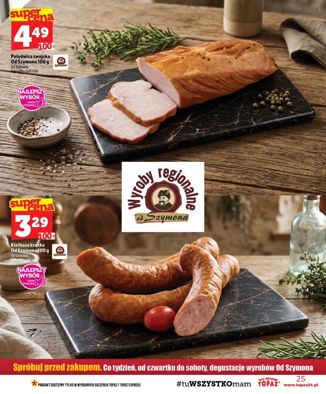 Gazetka Topaz - 3.09.2026 - 9.09.2026. Strona 25