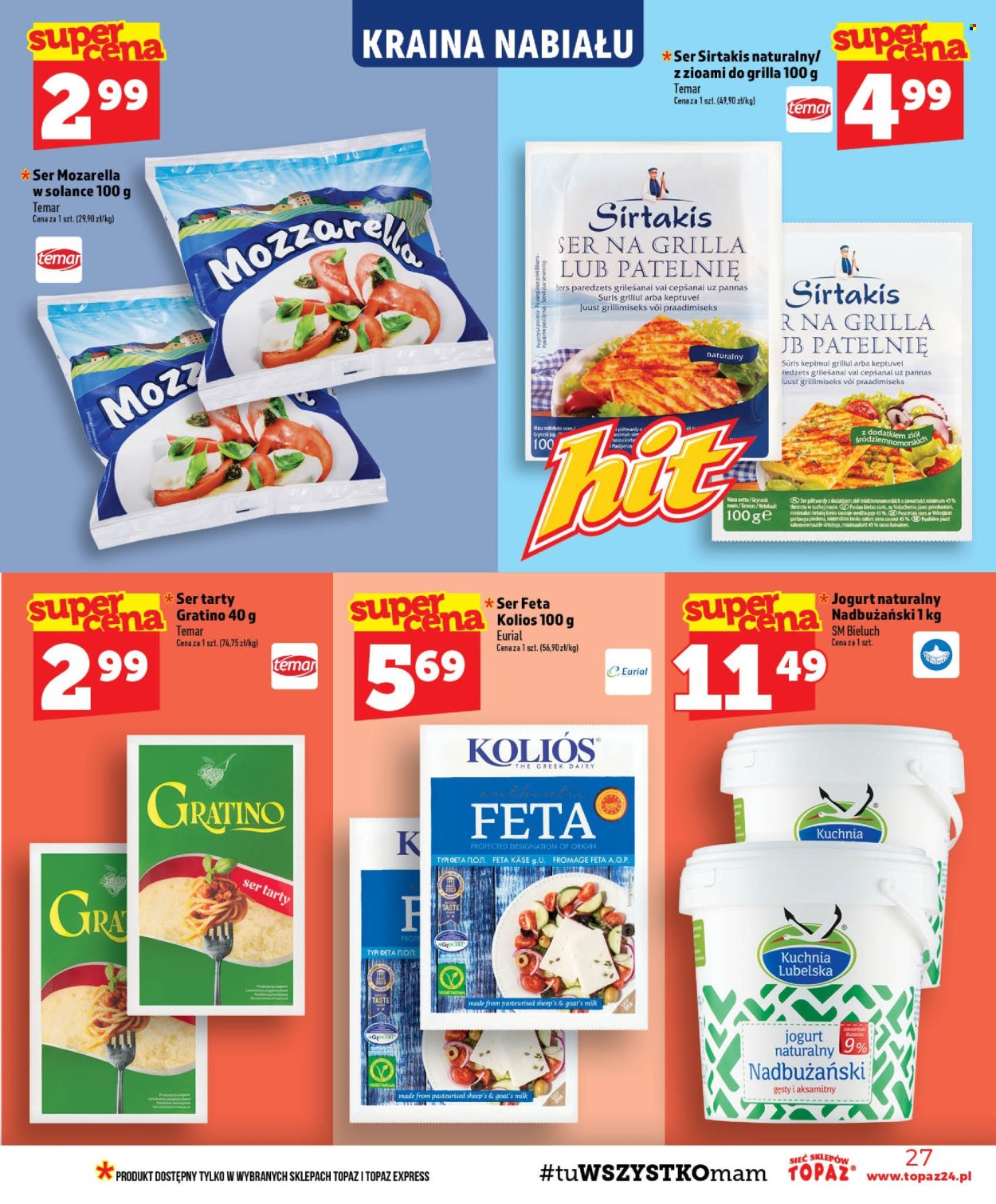 Gazetka Topaz - 3.09.2026 - 9.09.2026. Strona 27
