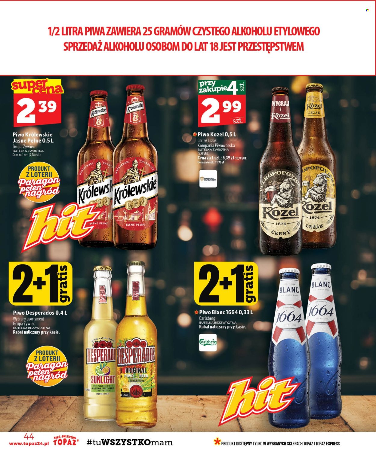 Gazetka Topaz - 3.09.2026 - 9.09.2026. Strona 44