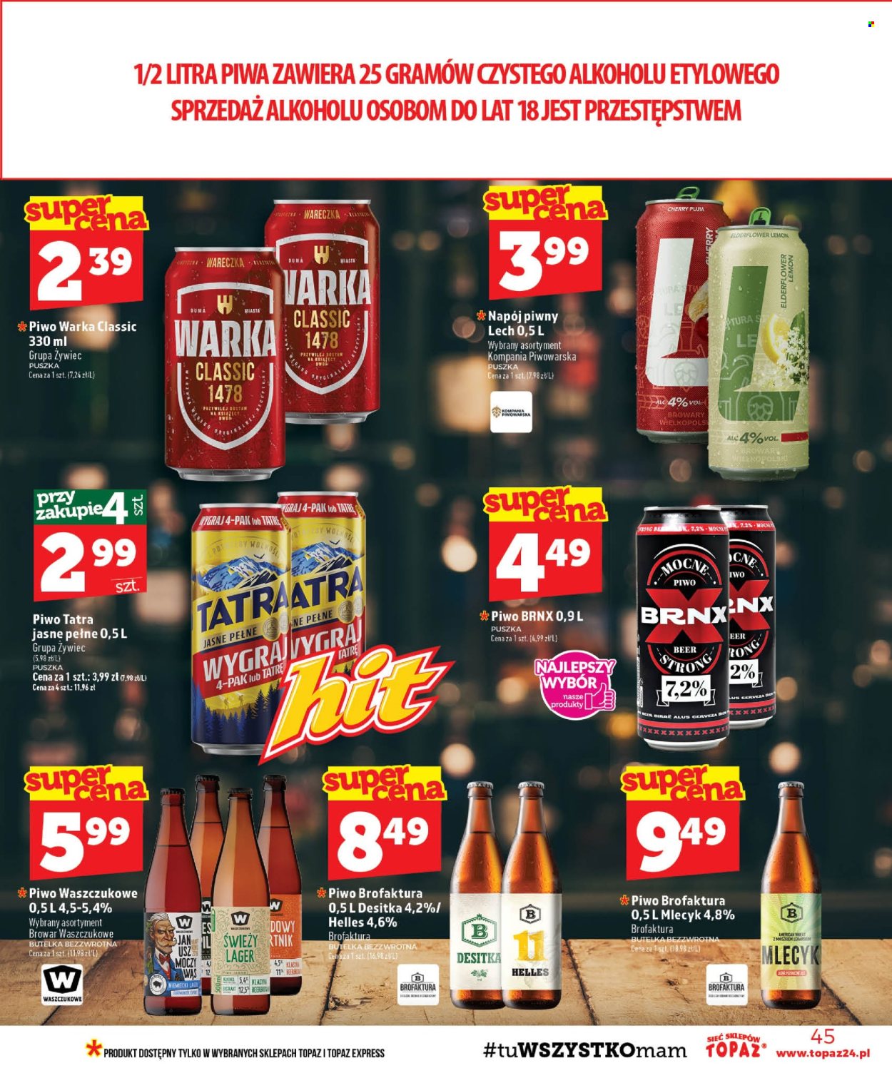 Gazetka Topaz - 3.09.2026 - 9.09.2026. Strona 45