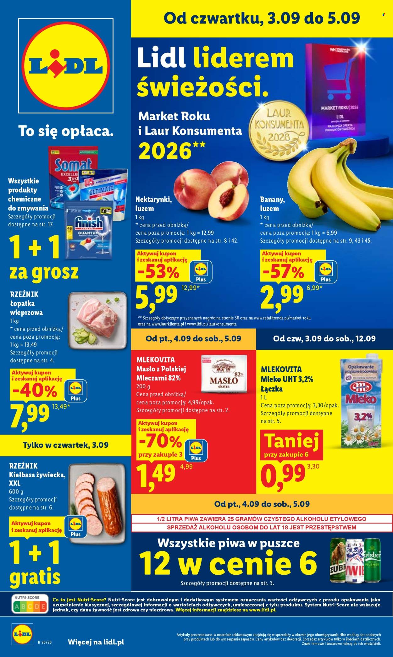 Gazetka Lidl - 3.09.2026 - 5.09.2026. Strona 1