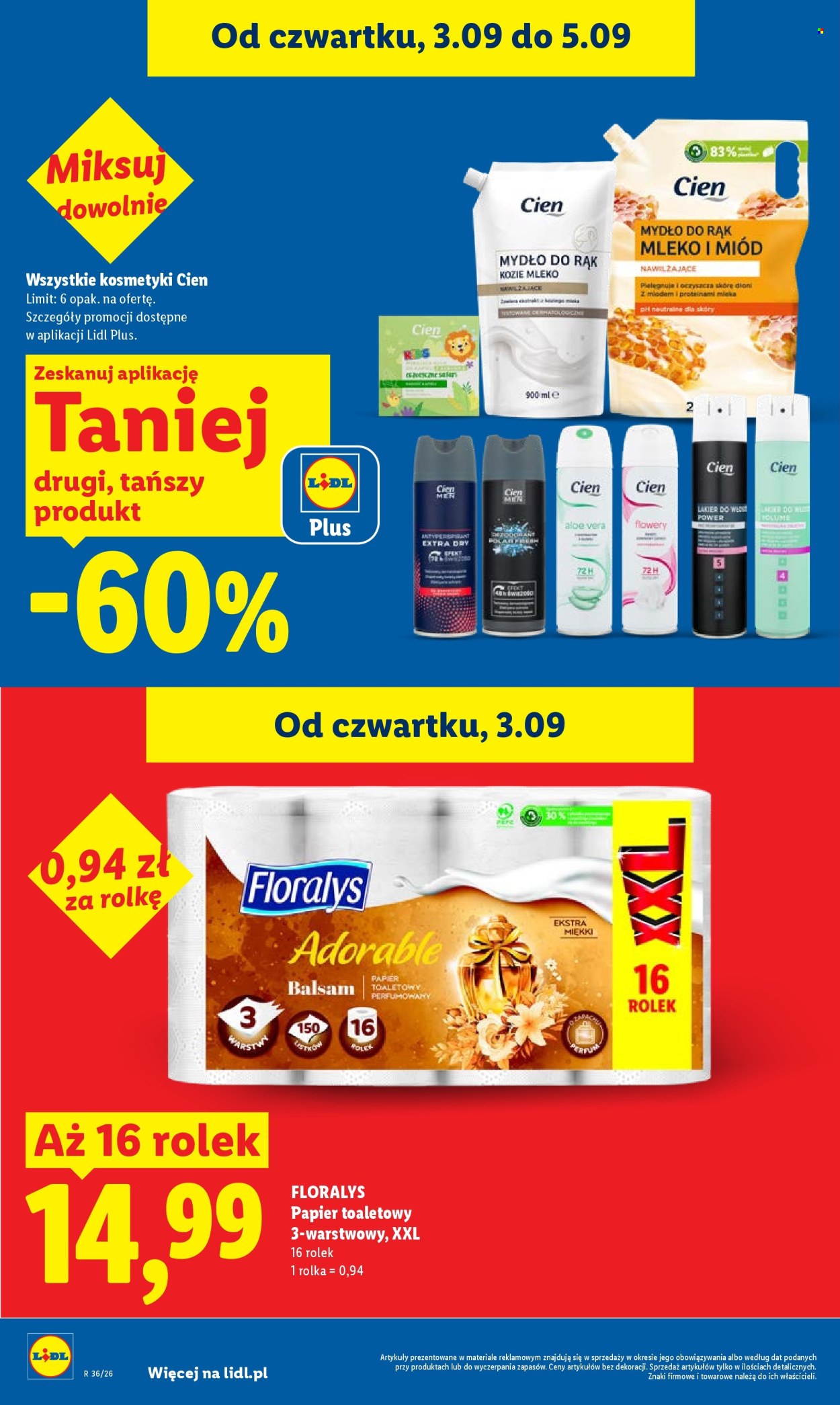 Gazetka Lidl - 3.09.2026 - 5.09.2026. Strona 16