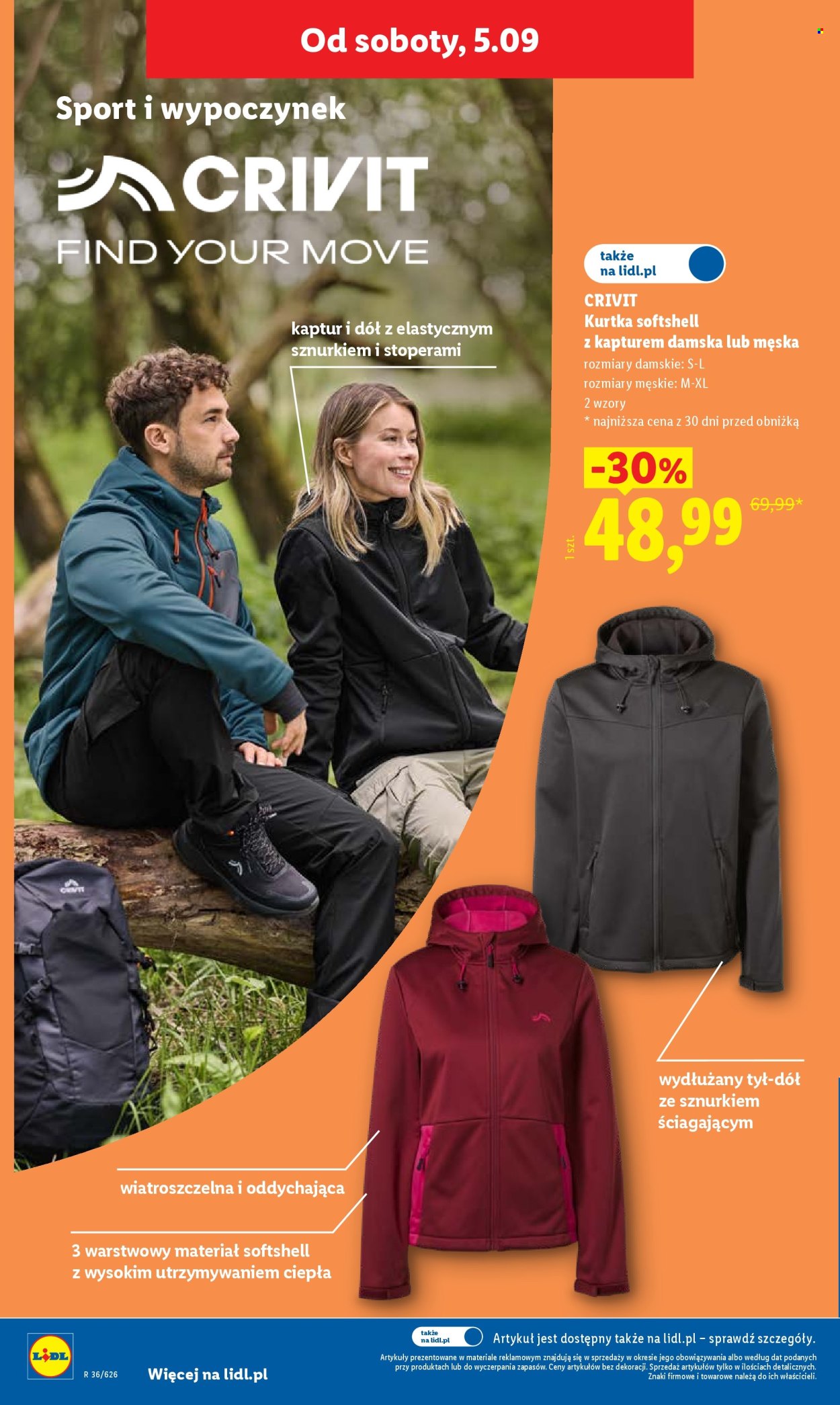 Gazetka Lidl - 3.09.2026 - 5.09.2026. Strona 36