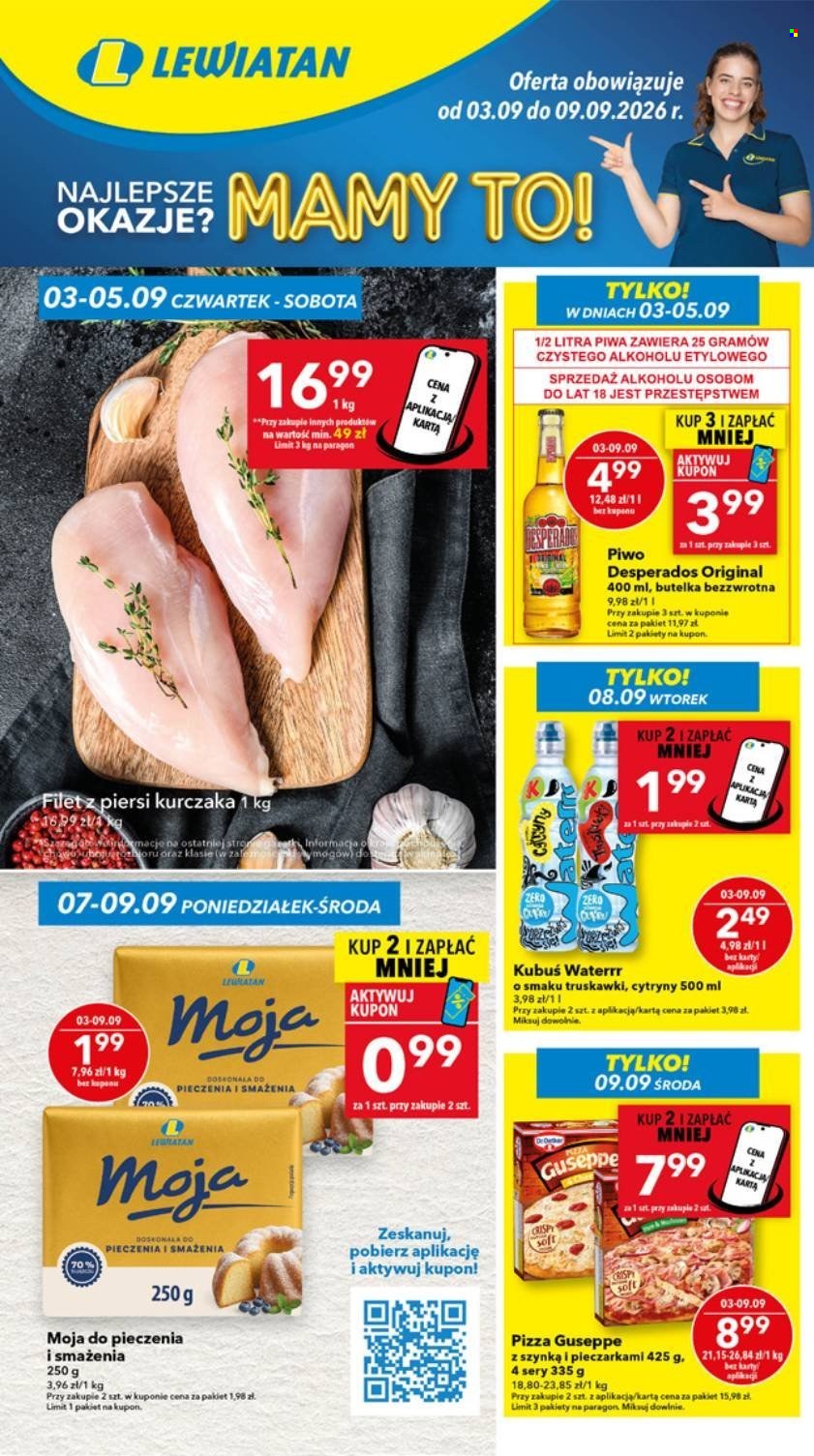 Gazetka Lewiatan - 3.09.2026 - 9.09.2026. Strona 1