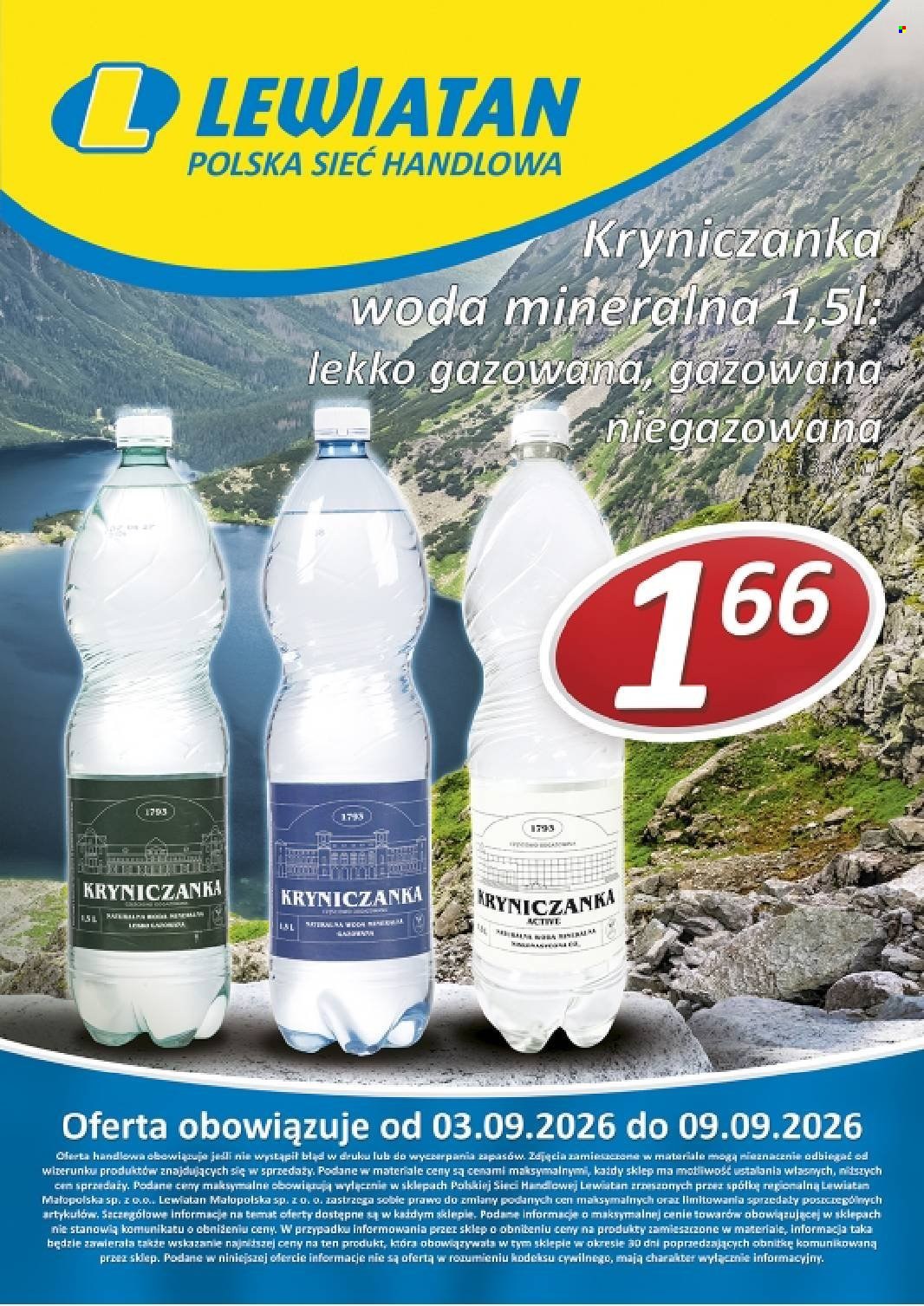 Gazetka Lewiatan - 3.09.2026 - 9.09.2026. Strona 2