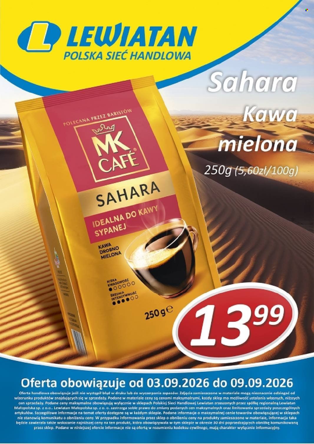 Gazetka Lewiatan - 3.09.2026 - 9.09.2026. Strona 3