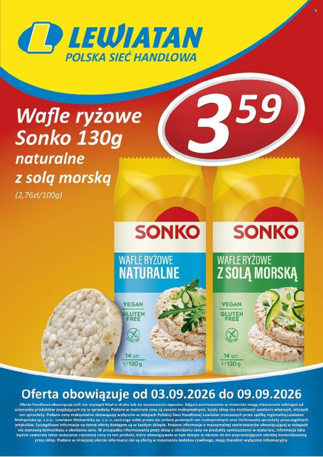Gazetka Lewiatan - 3.09.2026 - 9.09.2026. Strona 4