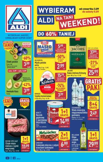 Gazetka ALDI - 3.09.2026 - 5.09.2026.