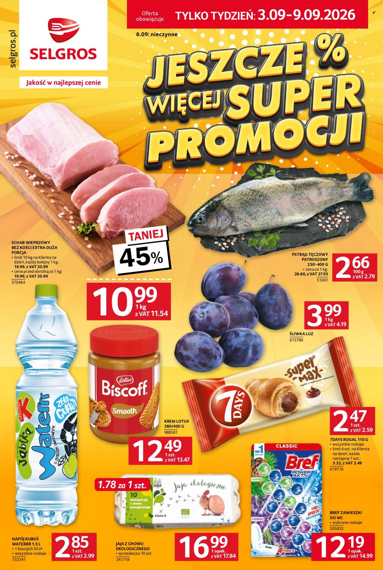 Gazetka Selgros - 3.09.2026 - 9.09.2026. Strona 1