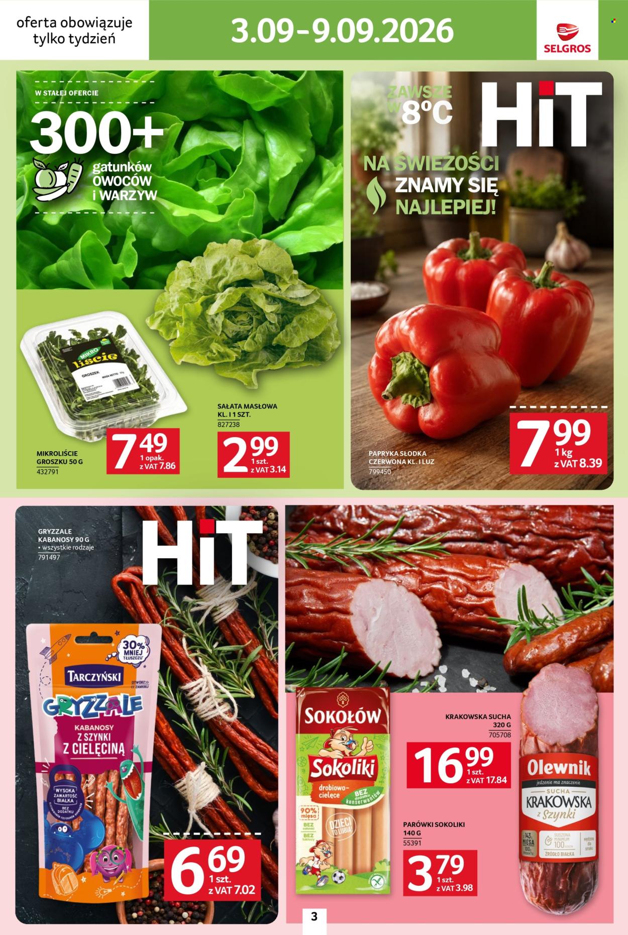 Gazetka Selgros - 3.09.2026 - 9.09.2026. Strona 3