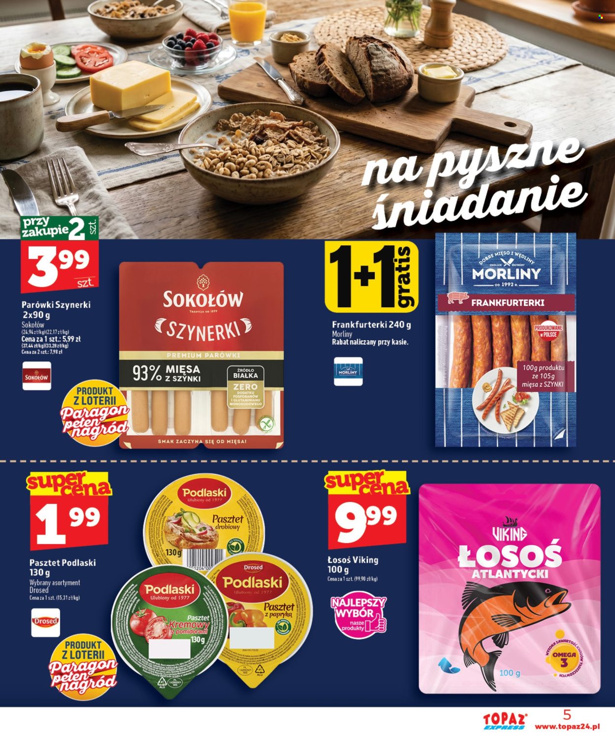 Gazetka Topaz - 3.09.2026 - 9.09.2026. Strona 5