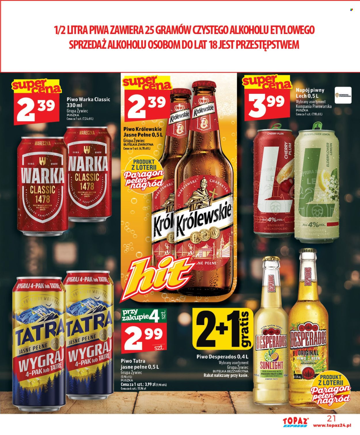 Gazetka Topaz - 3.09.2026 - 9.09.2026. Strona 21