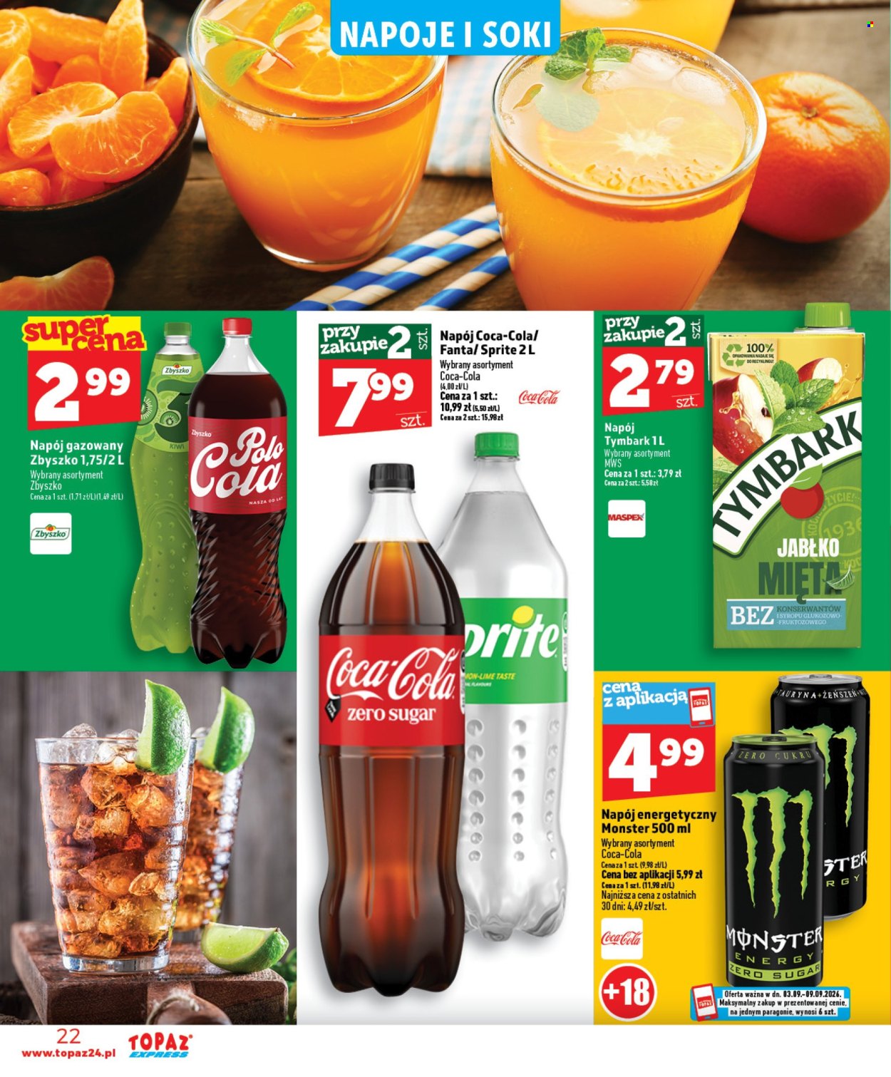 Gazetka Topaz - 3.09.2026 - 9.09.2026. Strona 22