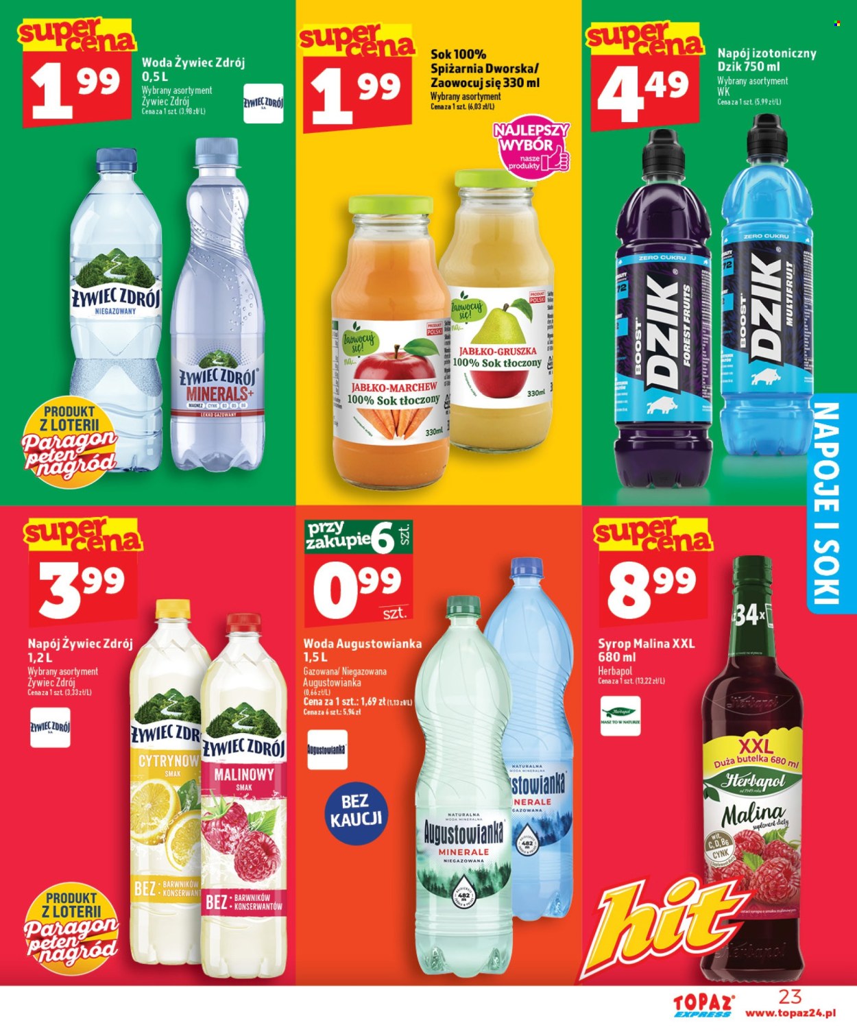 Gazetka Topaz - 3.09.2026 - 9.09.2026. Strona 23
