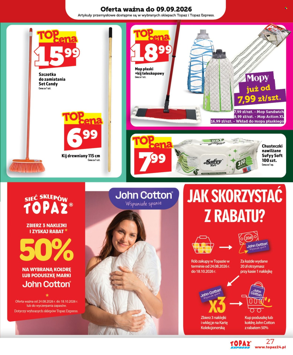 Gazetka Topaz - 3.09.2026 - 9.09.2026. Strona 27