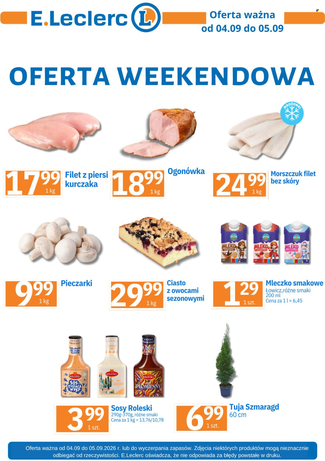 Gazetka E.Leclerc - 4.09.2026 - 5.09.2026. Strona 1