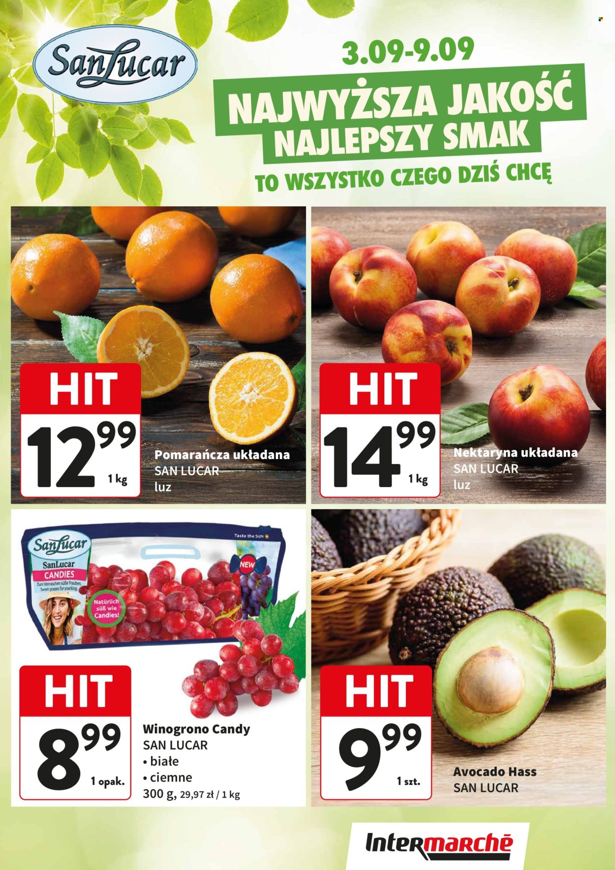 Gazetka Intermarché - 3.09.2026 - 9.09.2026. Strona 1
