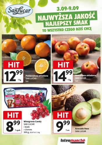 Gazetka Intermarché - 3.09.2026 - 9.09.2026.