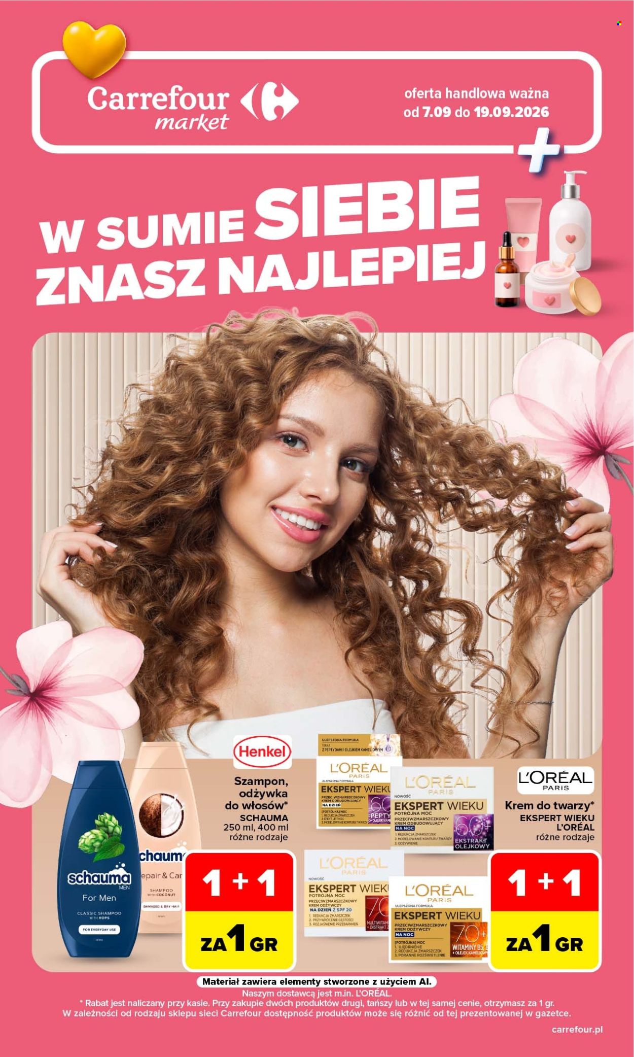 Gazetka Carrefour Market - 7.09.2026 - 19.09.2026. Strona 1