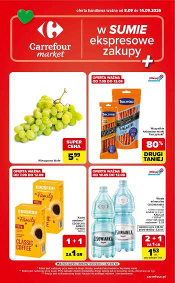 Gazetka Carrefour Market - 8.09.2026 - 14.09.2026.