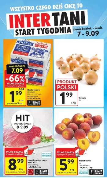 Gazetka Intermarché - 7.09.2026 - 9.09.2026.