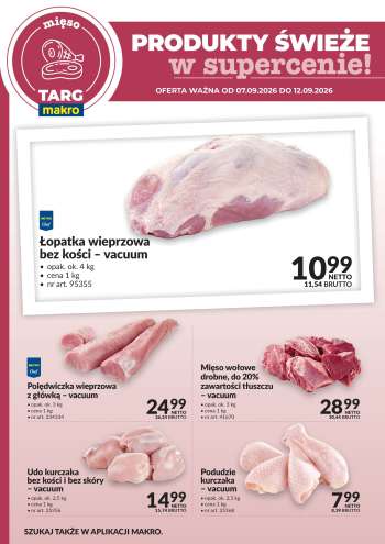 Gazetka Makro - 7.09.2026 - 12.09.2026.