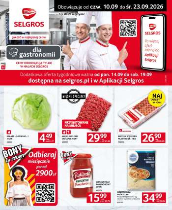 Gazetka Selgros - 10.09.2026 - 23.09.2026.