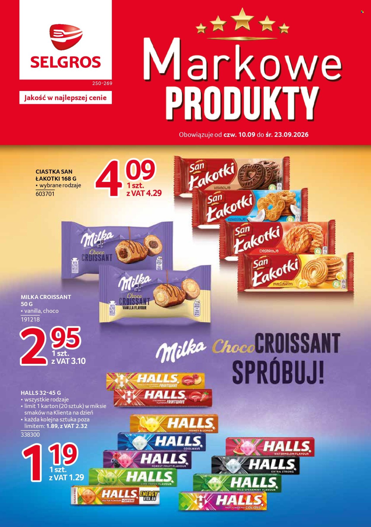 Gazetka Selgros - 10.09.2026 - 23.09.2026. Strona 1