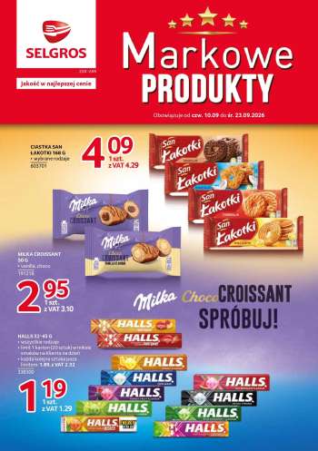 Gazetka Selgros - 10.09.2026 - 23.09.2026.